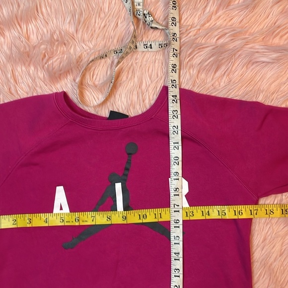 Air Jordan Youth Pink Crewneck Sweatshirt Size Large (12-13‎ years) - Picture 6 of 6
